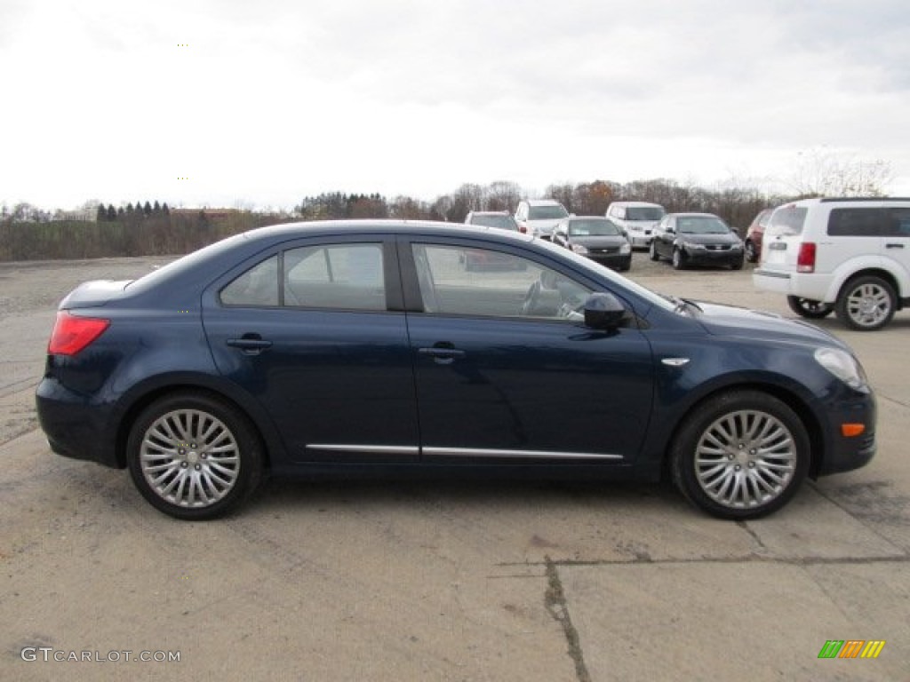 Deep Sea Blue Metallic 2010 Suzuki Kizashi SLS AWD Exterior Photo #56362372
