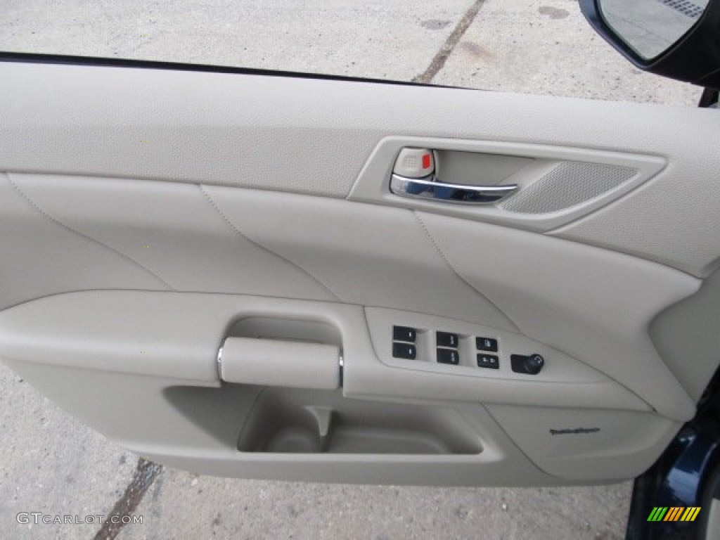 2010 Kizashi SLS AWD - Deep Sea Blue Metallic / Beige photo #10