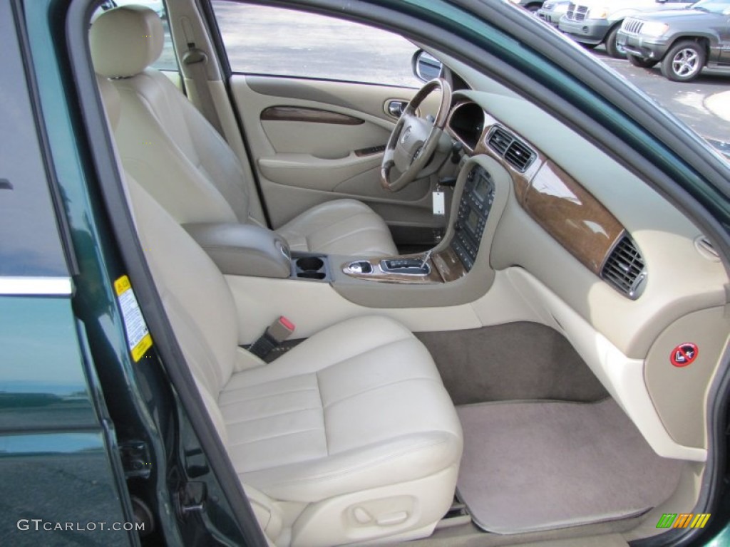 2003 S-Type 3.0 - Jaguar Racing Green / Sand photo #10