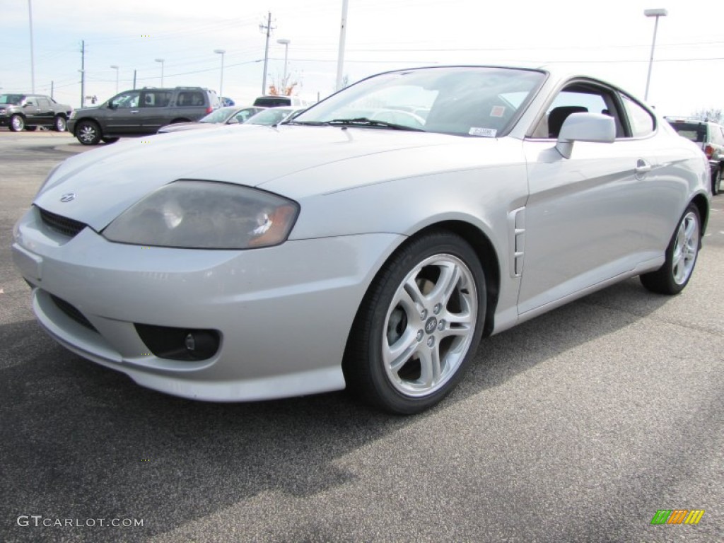 2006 Tiburon GS - Sterling Silver Metallic / Black photo #1