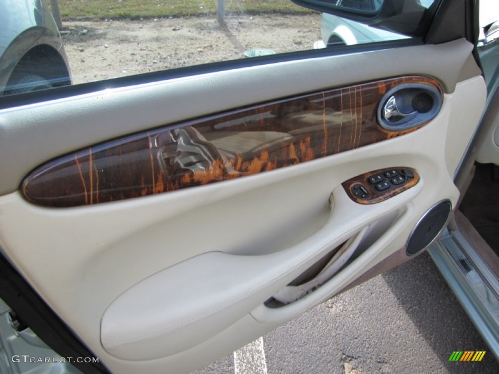 2000 Jaguar XJ XJ8 Ivory Door Panel Photo #56364385