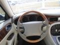 Ivory 2000 Jaguar XJ XJ8 Steering Wheel