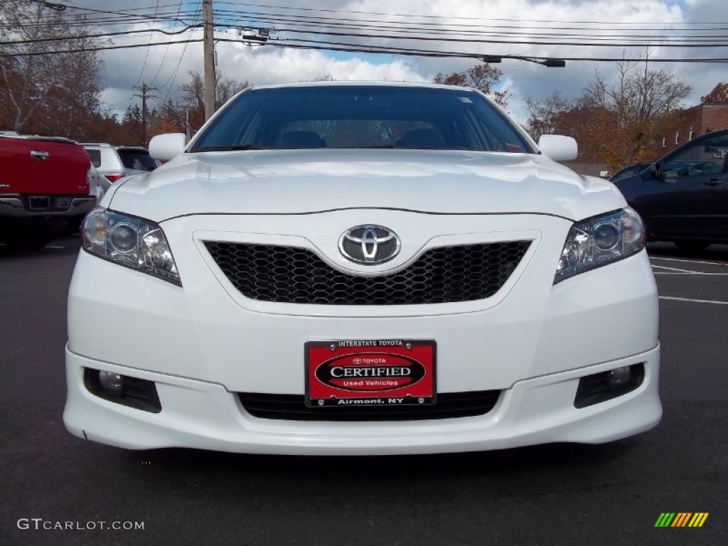 2008 Camry LE V6 - Super White / Ash photo #2