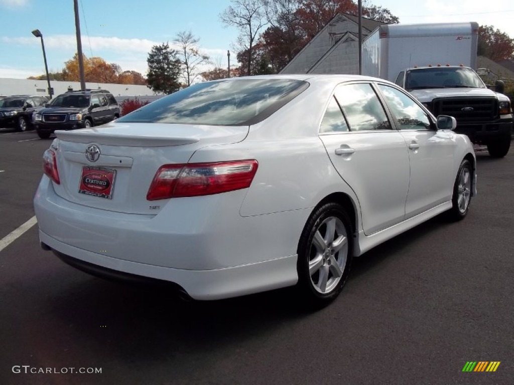 2008 Camry LE V6 - Super White / Ash photo #5