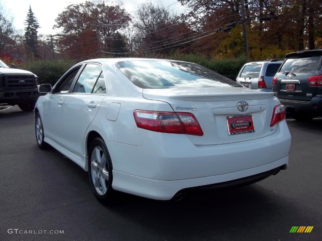 2008 Camry LE V6 - Super White / Ash photo #7