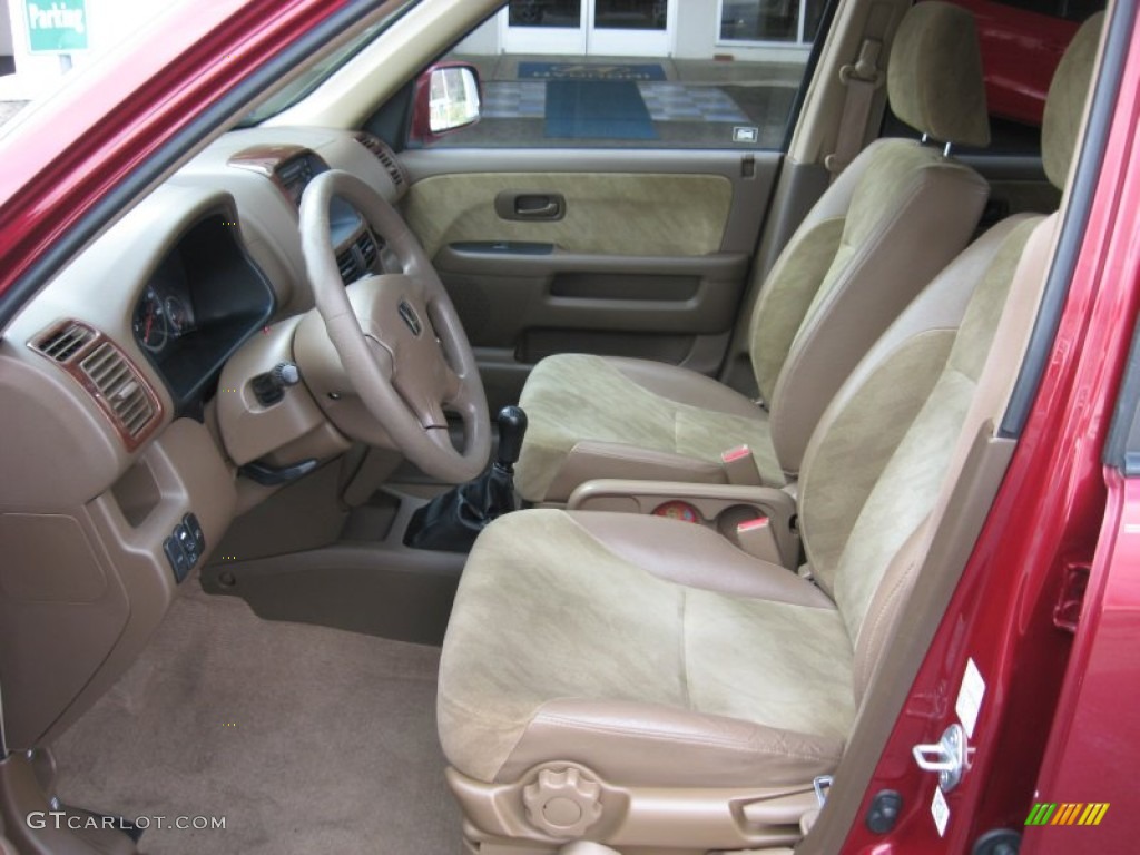 Saddle Interior 2002 Honda CR-V EX 4WD Photo #56366425