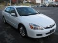 2007 Taffeta White Honda Accord EX-L V6 Sedan  photo #4