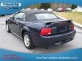 2001 True Blue Metallic Ford Mustang V6 Convertible  photo #8