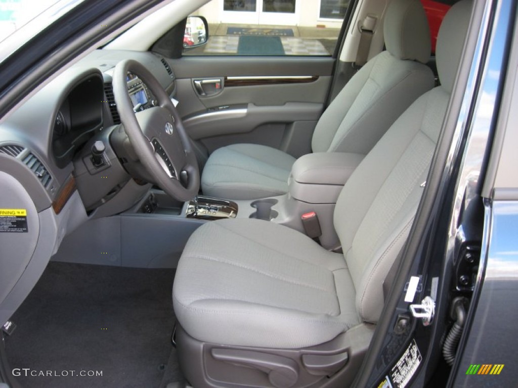 Gray Interior 2012 Hyundai Santa Fe GLS AWD Photo #56367452