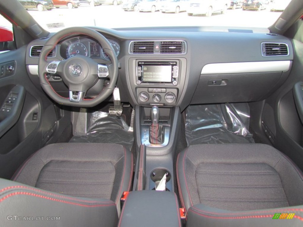 2012 Jetta GLI - Tornado Red / Titan Black photo #5