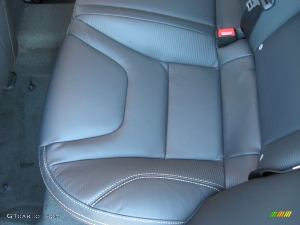 Off Black R Design leather seating 2012 Volvo S60 R-Design AWD Parts