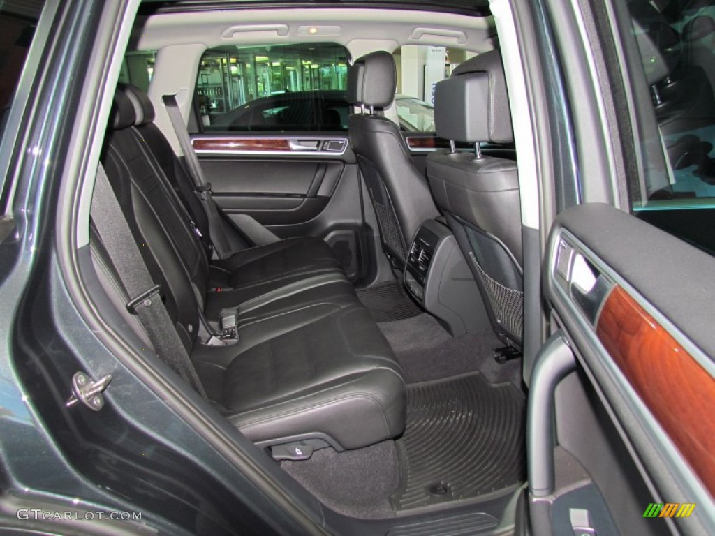 Black Anthracite Interior 2012 Volkswagen Touareg TDI Executive 4XMotion Photo #56368282