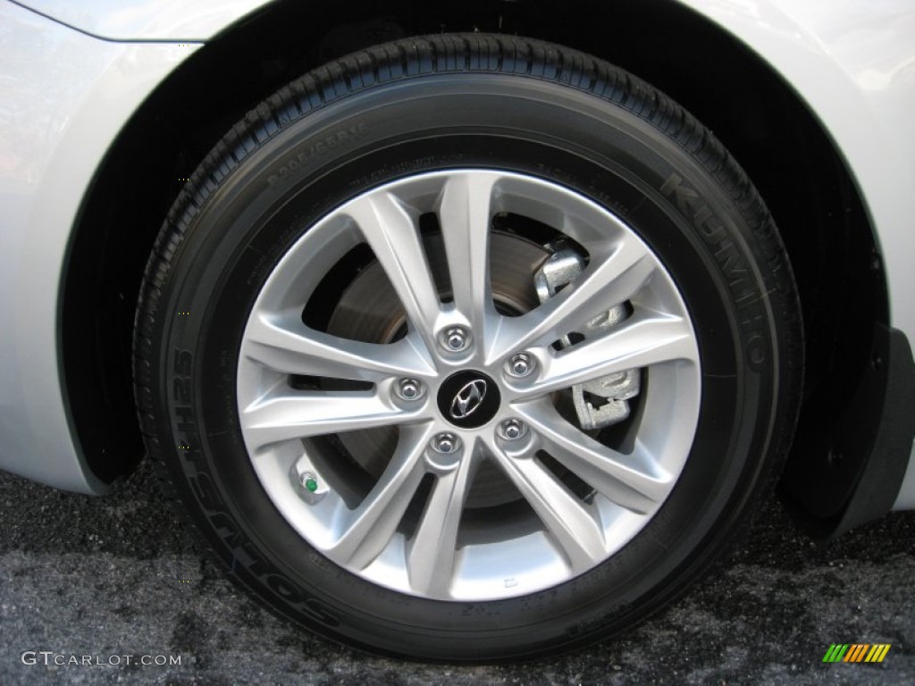 2012 Sonata GLS - Radiant Silver / Gray photo #11