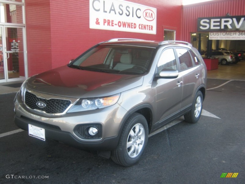 2012 Sorento LX - Titanium Silver / Gray photo #1