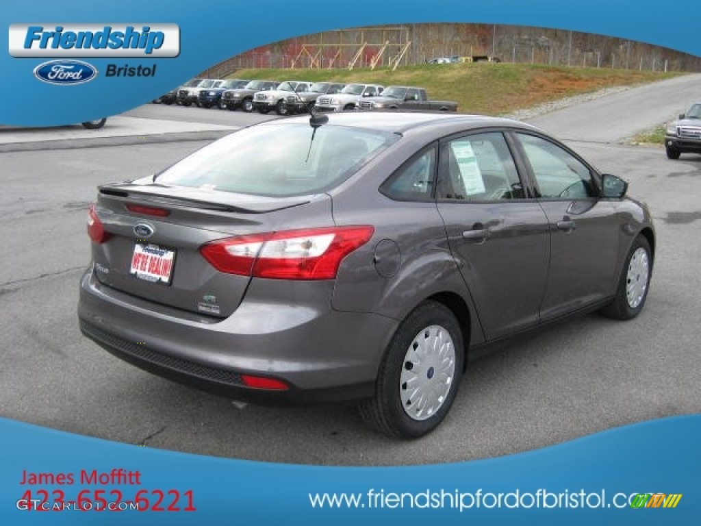 2012 Focus SE SFE Sedan - Sterling Grey Metallic / Charcoal Black photo #6