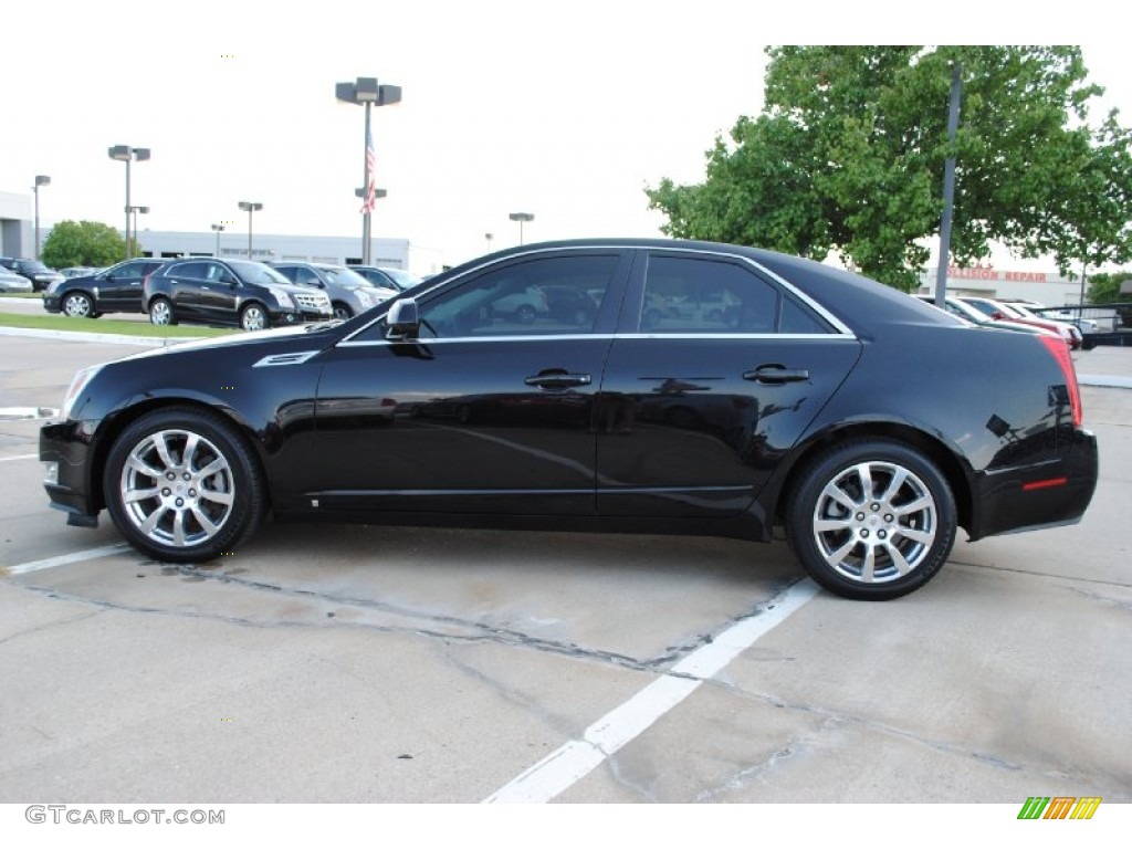 Black Raven 2008 Cadillac CTS Sedan Exterior Photo #56369500