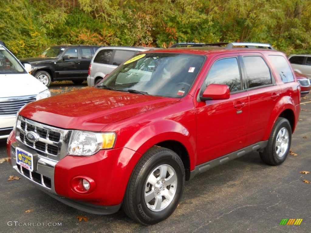 Sangria Red Metallic Ford Escape