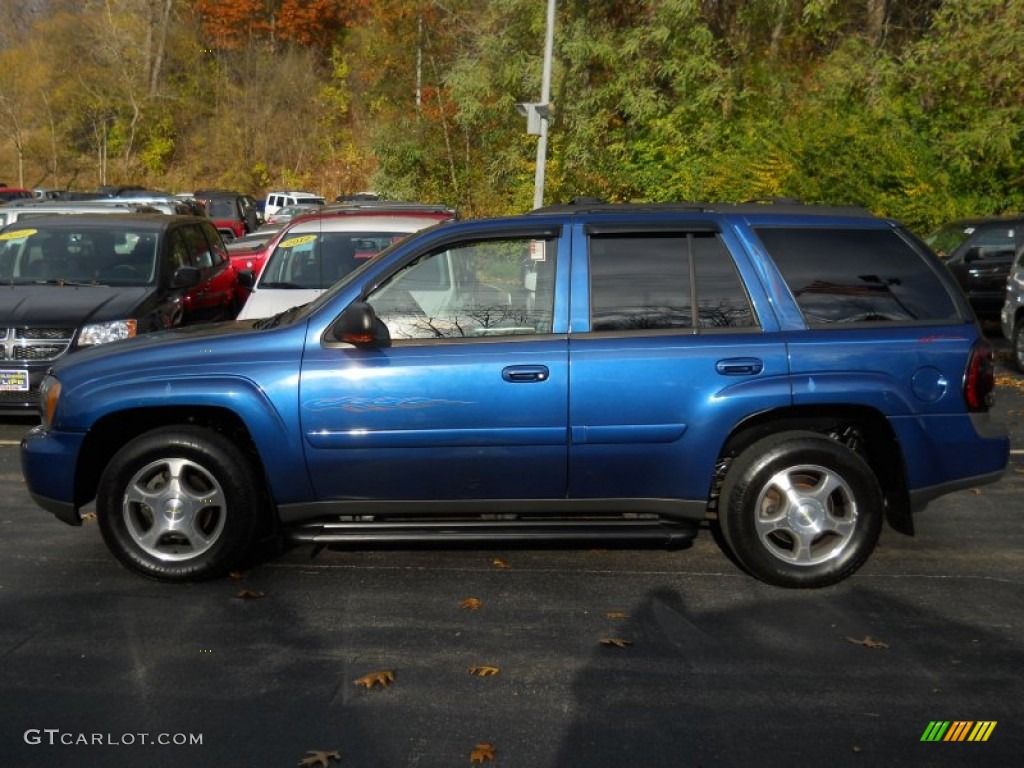 2005 TrailBlazer LT 4x4 - Superior Blue Metallic / Ebony photo #13