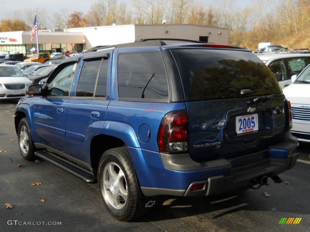 2005 TrailBlazer LT 4x4 - Superior Blue Metallic / Ebony photo #14