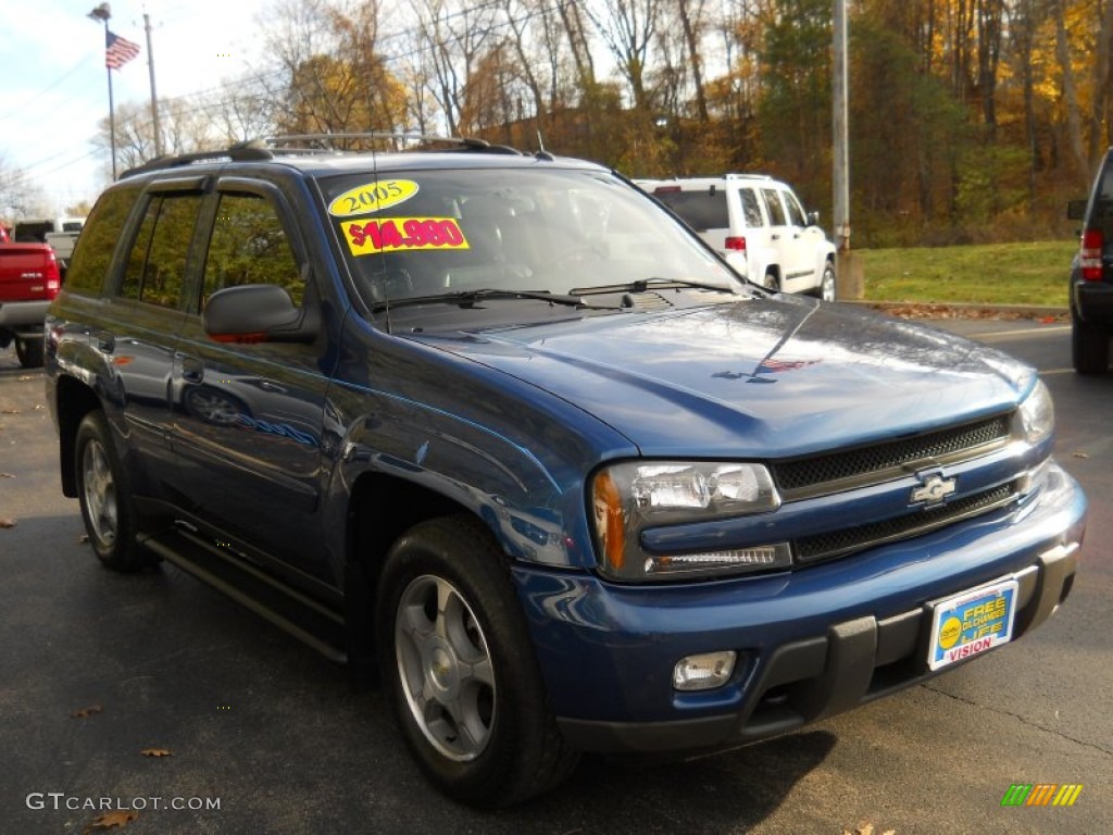 2005 TrailBlazer LT 4x4 - Superior Blue Metallic / Ebony photo #16