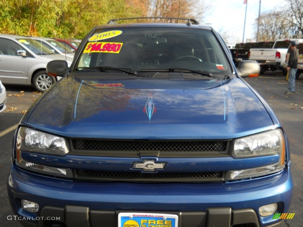 2005 TrailBlazer LT 4x4 - Superior Blue Metallic / Ebony photo #17