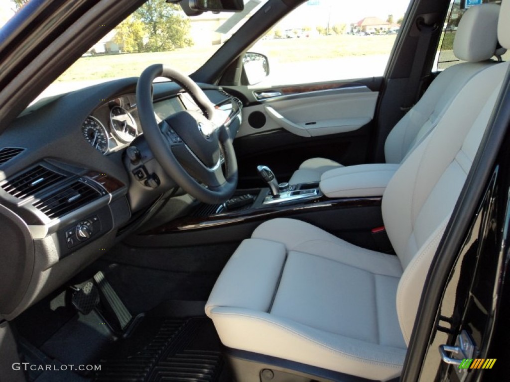 Oyster Interior 2012 BMW X5 xDrive35d Photo #56370775