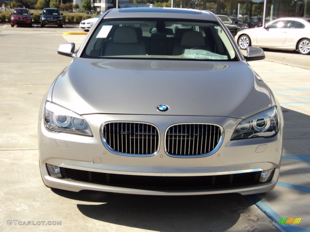 2012 7 Series 750Li Sedan - Cashmere Silver Metallic / Oyster photo #5