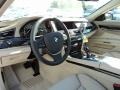 2012 BMW 7 Series Oyster Interior Dashboard Photo