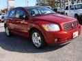 2009 Inferno Red Crystal Pearl Dodge Caliber SXT  photo #7