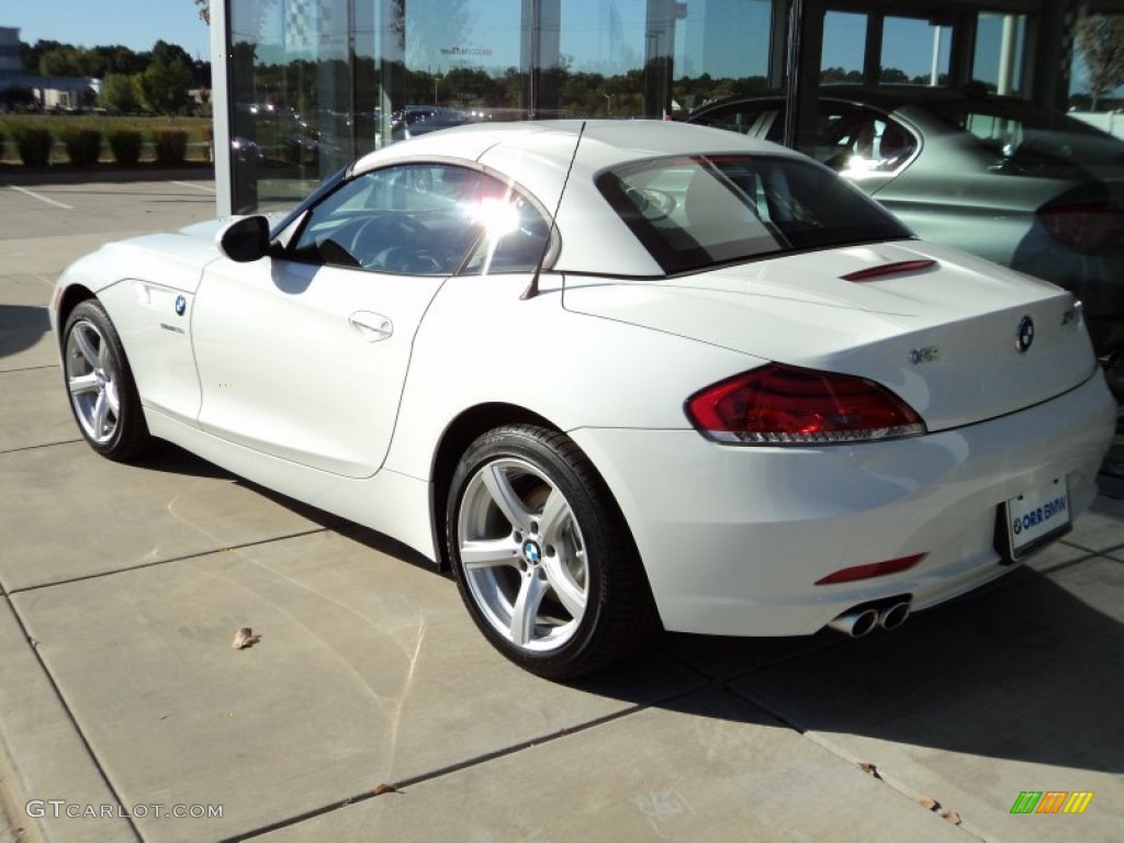 2012 Z4 sDrive28i - Alpine White / Beige photo #3