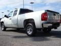 2011 Sheer Silver Metallic Chevrolet Silverado 1500 LS Extended Cab  photo #3