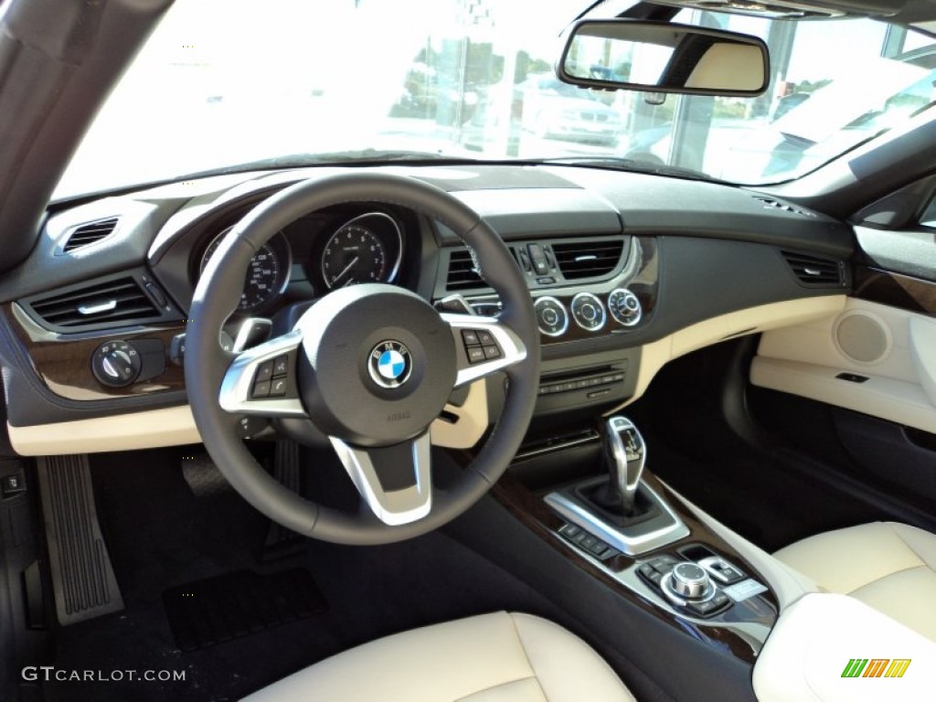 2012 BMW Z4 sDrive28i Beige Dashboard Photo #56371531