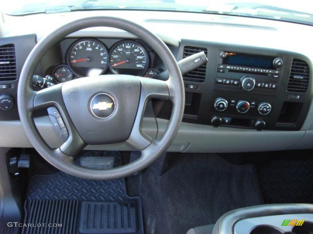 2011 Silverado 1500 LS Extended Cab - Sheer Silver Metallic / Dark Titanium photo #10