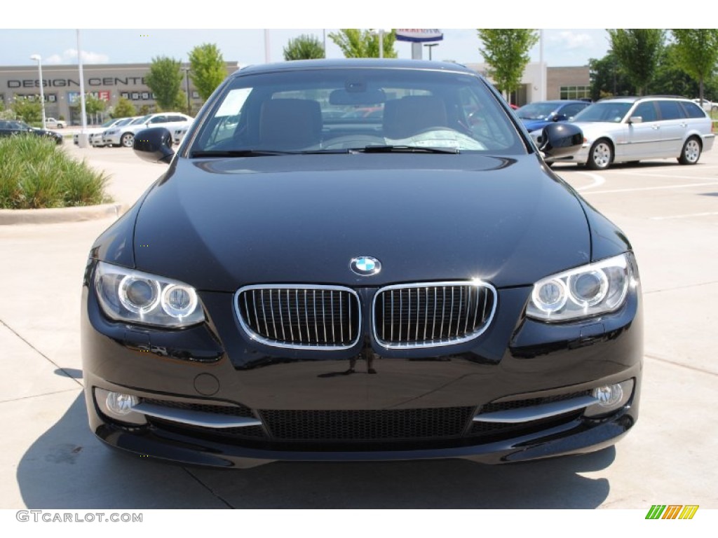 2011 3 Series 328i Convertible - Jet Black / Saddle Brown Dakota Leather photo #2