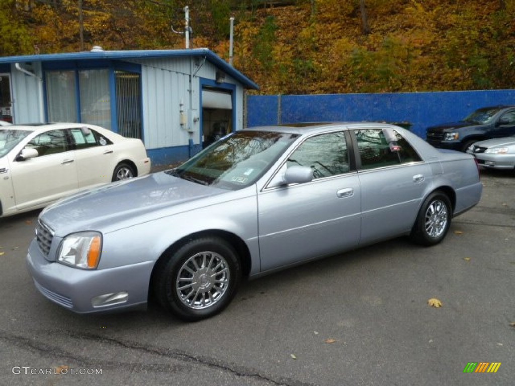 2004 DeVille DHS - Blue Ice / Dark Gray photo #1