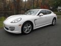 Carrara White 2010 Porsche Panamera 4S Exterior