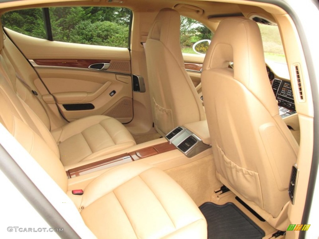 Luxor Beige Interior 2010 Porsche Panamera 4S Photo #56371954