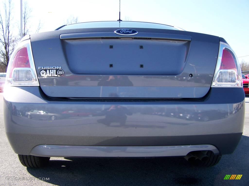 2007 Fusion S - Tungsten Grey Metallic / Light Stone photo #4