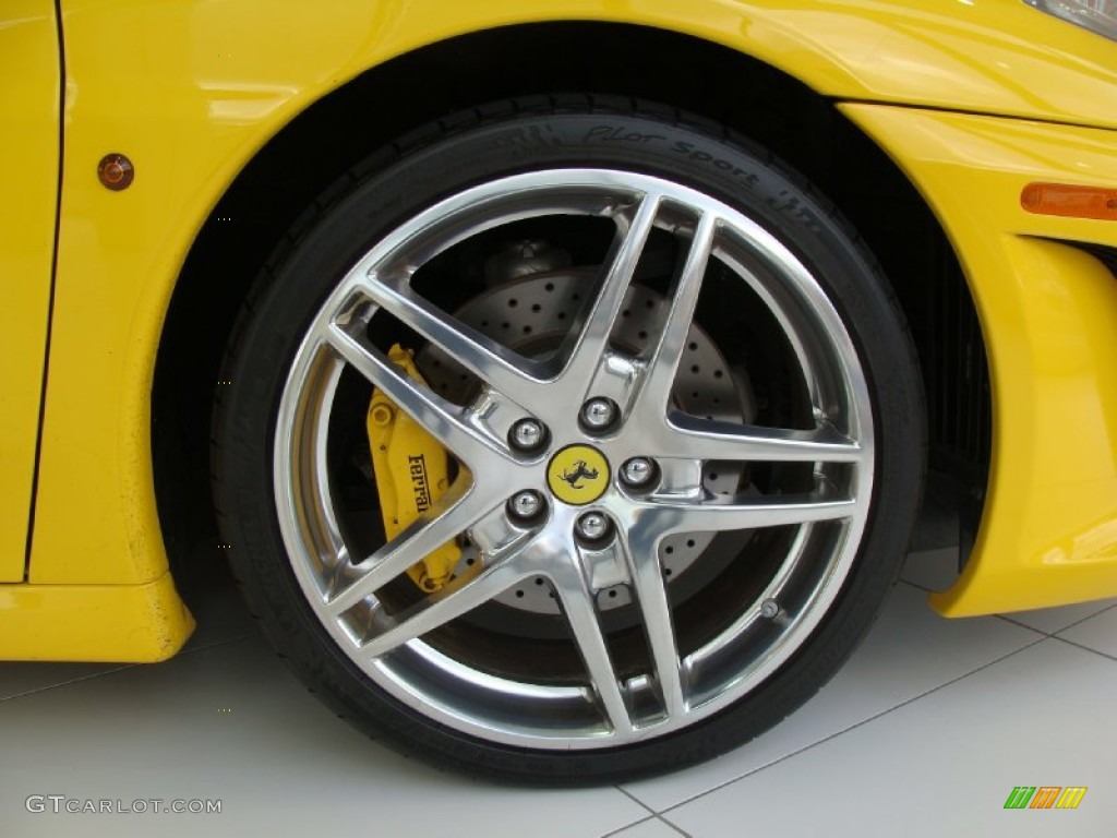 2007 F430 Spider F1 - Yellow / Nero photo #10