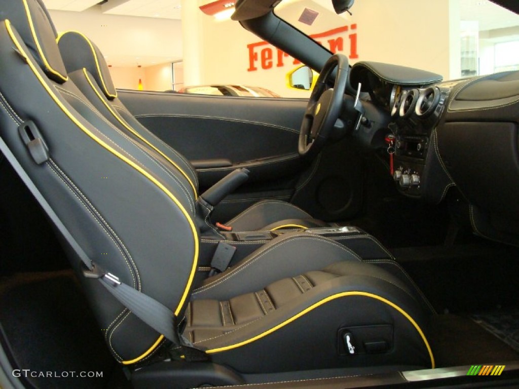 2007 F430 Spider F1 - Yellow / Nero photo #15