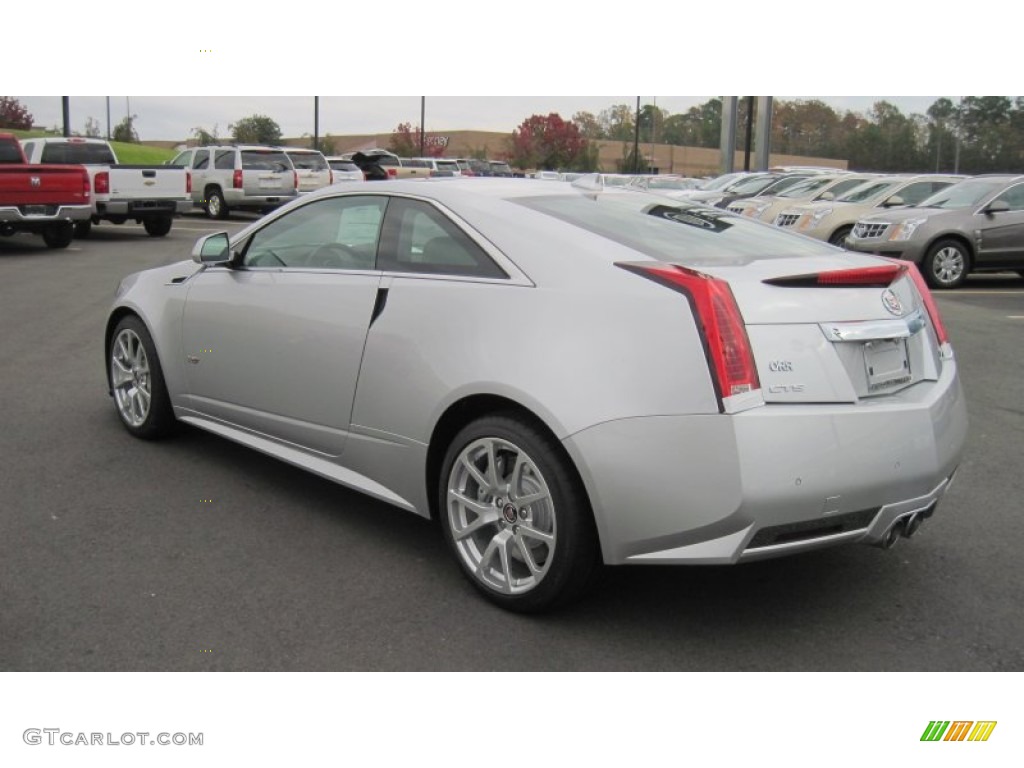 Radiant Silver Metallic 2012 Cadillac CTS -V Coupe Exterior Photo #56373151