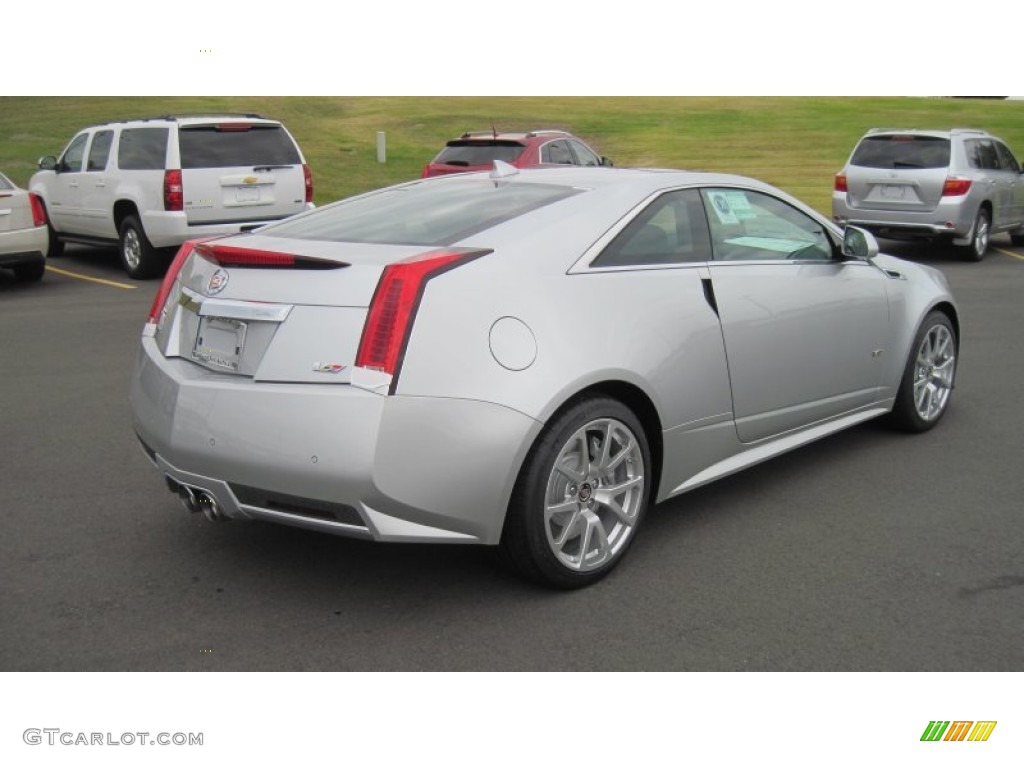 Radiant Silver Metallic 2012 Cadillac CTS -V Coupe Exterior Photo #56373178