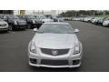 Radiant Silver Metallic 2012 Cadillac CTS -V Coupe Exterior