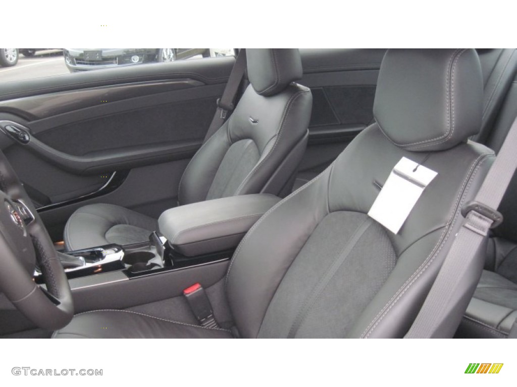 Ebony/Ebony Interior 2012 Cadillac CTS -V Coupe Photo #56373259