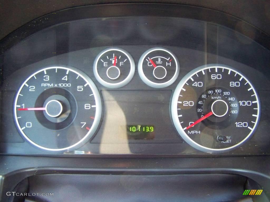 2007 Fusion S - Tungsten Grey Metallic / Light Stone photo #13