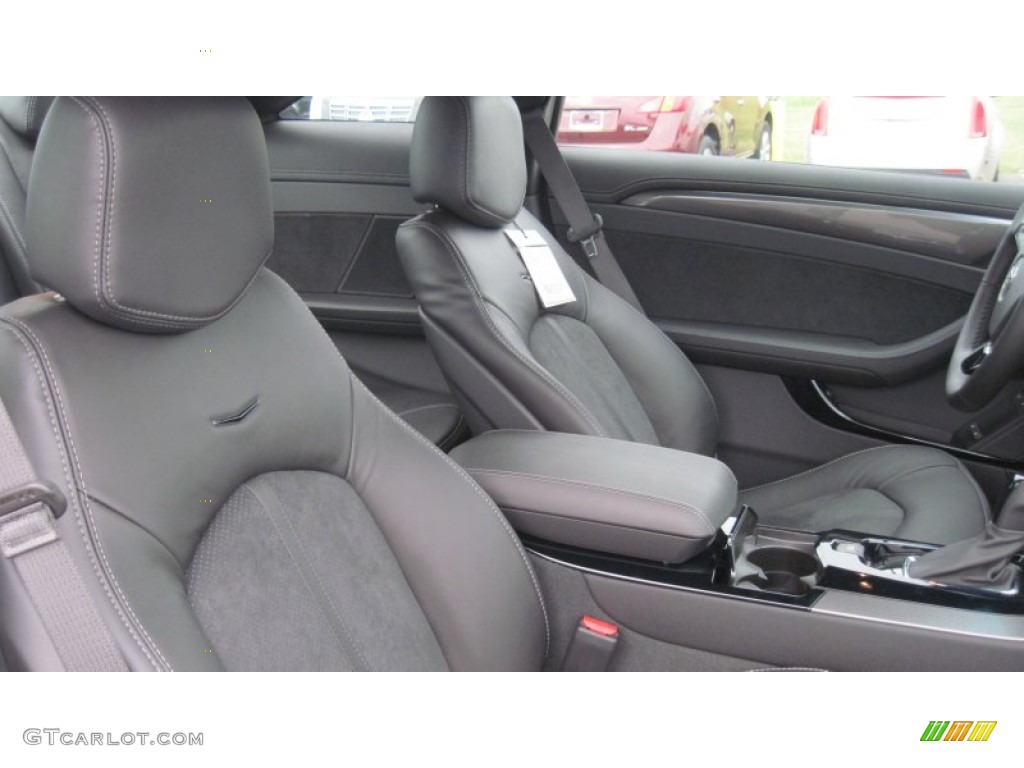 Ebony/Ebony Interior 2012 Cadillac CTS -V Coupe Photo #56373304