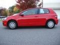 Tornado Red 2011 Volkswagen Golf 2 Door Exterior