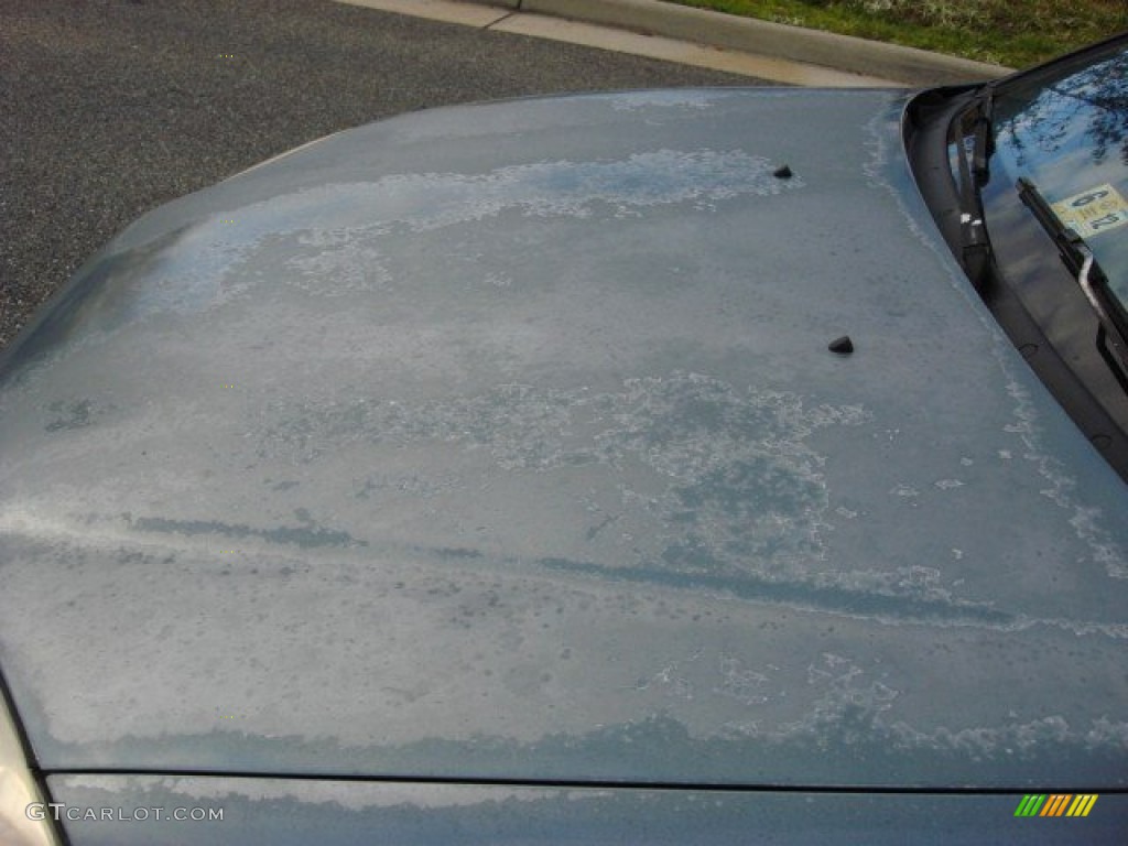 1998 Civic DX Sedan - Cyclone Blue Metallic / Gray photo #18