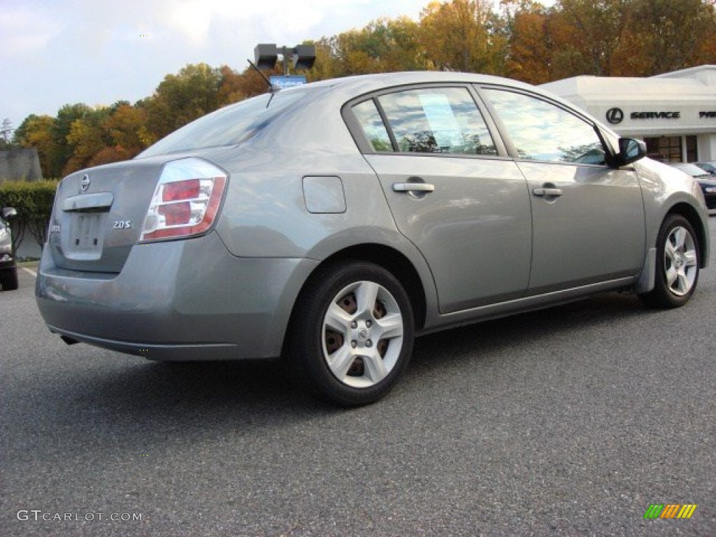 2007 Sentra 2.0 S - Magnetic Gray / Charcoal/Steel photo #4