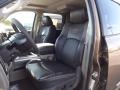 Laramie Longhorn Drivers Seats, Bark Brown Leather with Scroll Work 